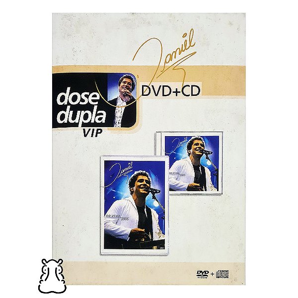 DVD + CD Daniel - Dose Dupla Vip - Lacrado - Hm