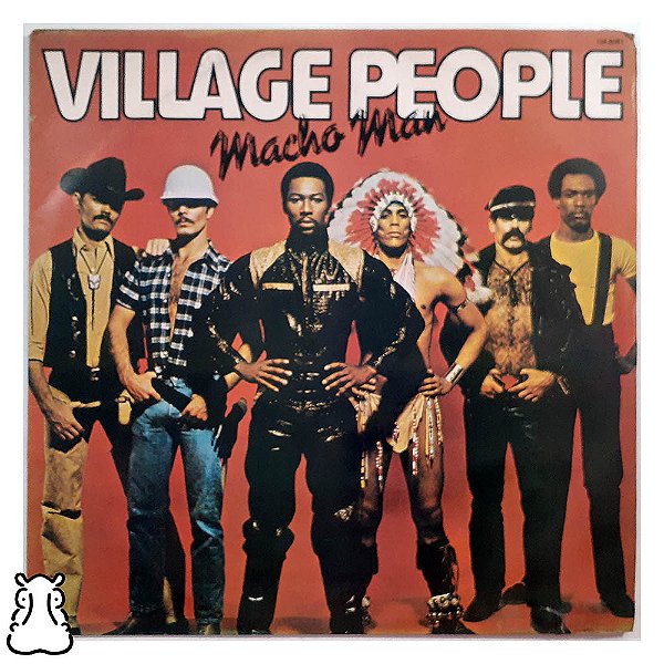 LP Village People - Macho Man - Disco de Vinil 1978 - Hm