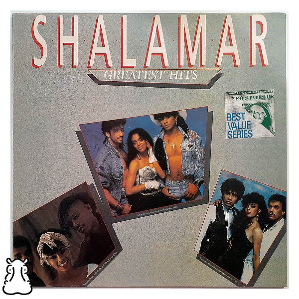 LP Shalamar - Greatest Hits - Disco de Vinil 1989 - Hm