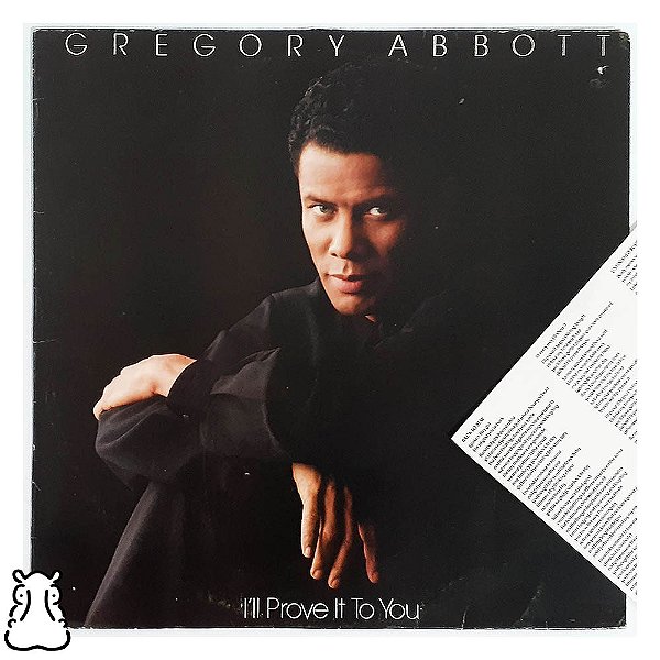 LP Gregory Abbott I'll Prove To You Vinil 1988 Encarte - Hm