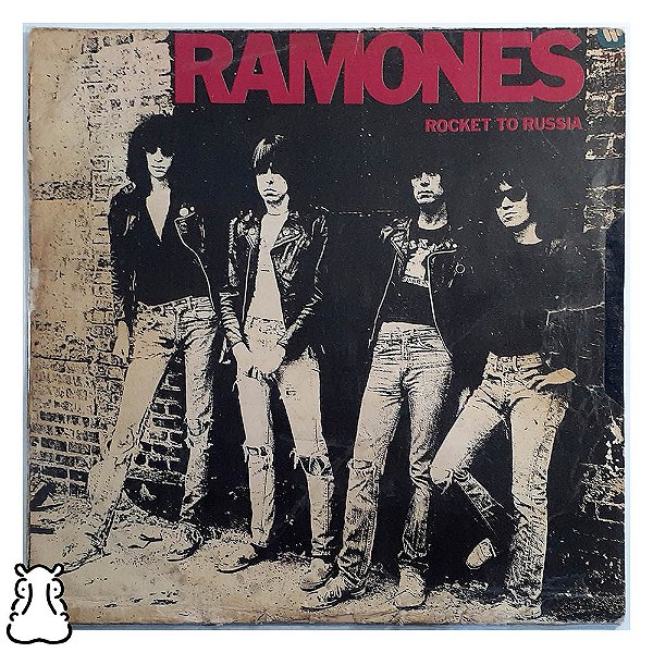 LP Ramones - Rocket to Russia - Disco de Vinil 1977 - Hm