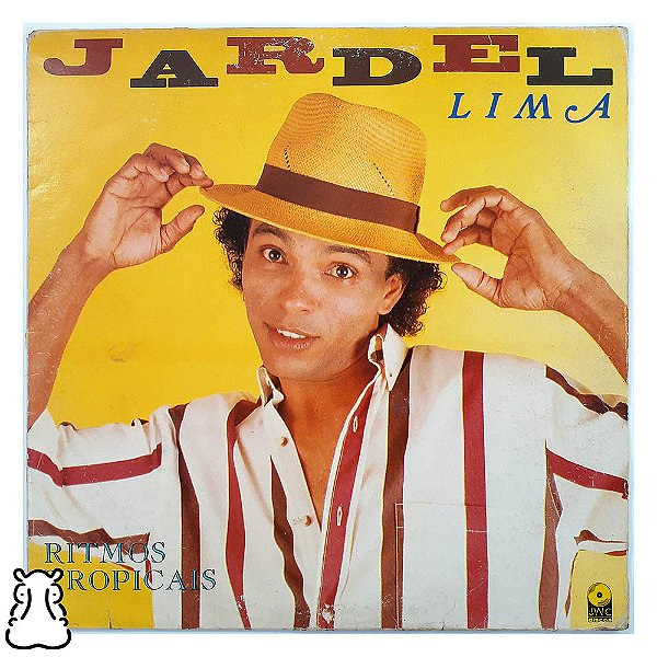 LP Jardel Lima - Tambores Nativos - Disco de Vinil 1993 - Hm