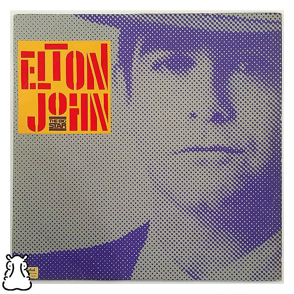 LP Elton John - The Big Star - Disco de Vinil 1985 Leia - Hm