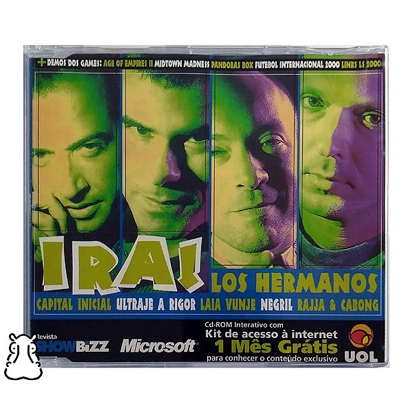 CD Revista Showbizz Ed. 177 - Ira! Capital Inicial - Hm