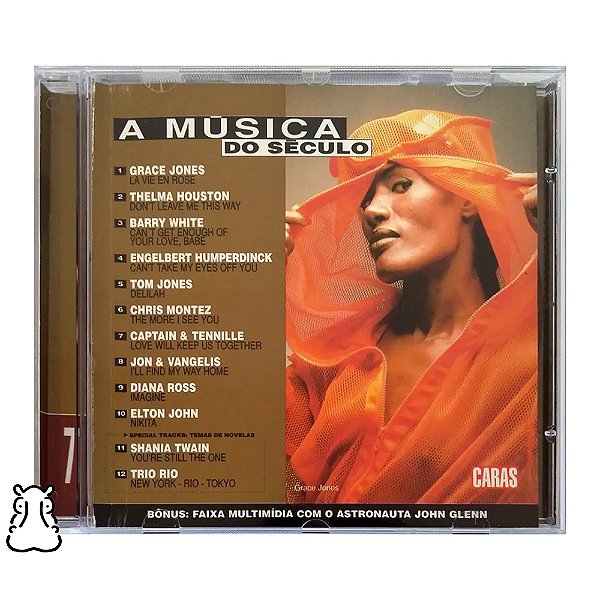CD Música Do Século Caras N° 7 - Coletânea Grace Jones - Hm