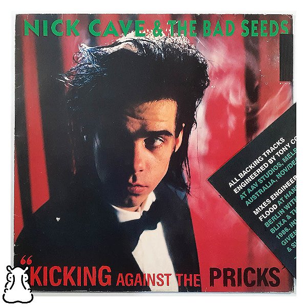 LP Nick Caves Bad Kicking Against Pricks Vinil Encarte - Hm