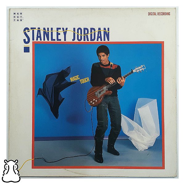 LP Stanley Jordan - Magic Touch - Disco de Vinil 1985 - Hm