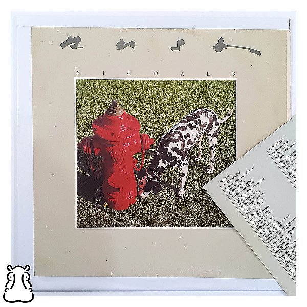 LP Rush - Signals - Disco de Vinil 1982 Encarte Leia - Hm