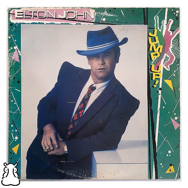 LP Elton John - Jump Up! - Disco de Vinil 1982 - Hm