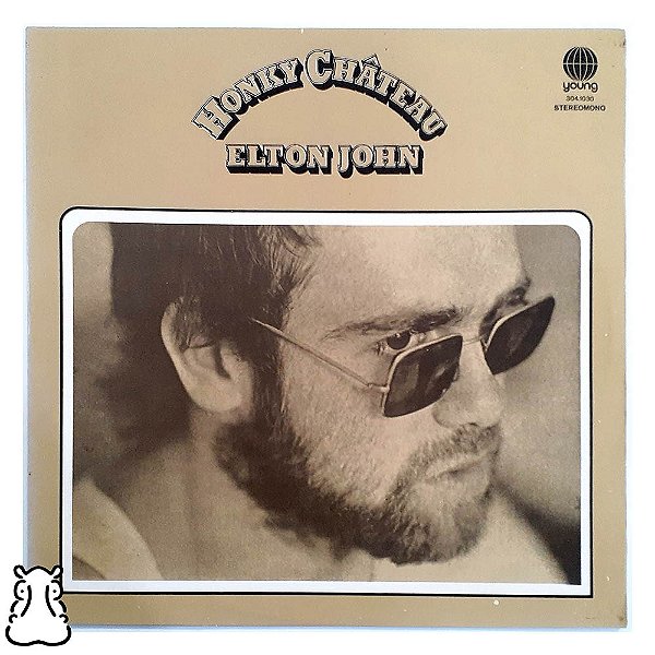 LP Elton John - Honky Château - Disco de Vinil 1972 - Hm