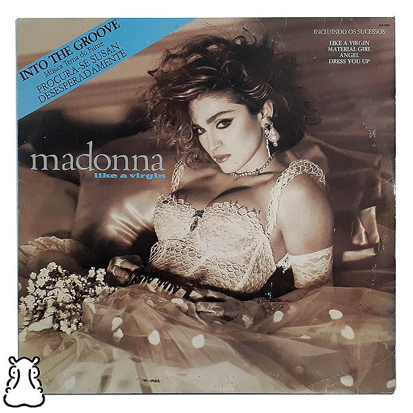 LP Madonna - Like a Virgin - Disco de Vinil - 1985 - Hm