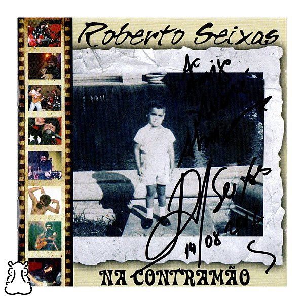 CD Roberto Seixas Na Contramão - Dedicatória Autógrafo - Hm