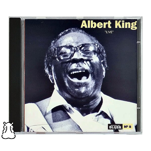 CD Albert King - Live - Mestres do Blues N° 8 - Hm