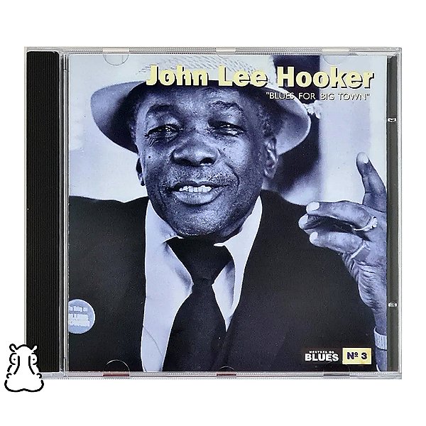CD John Lee Hooker Blues Big Town Mestres Do Blues N° 3 - Hm