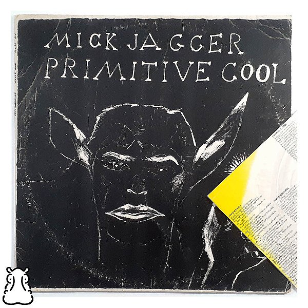 LP Mick Jagger Primitive Cool 1987 Disco Vinil Encarte - Hm