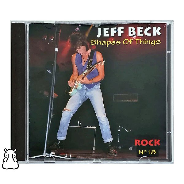CD Jeff Beck - Rock N° 18 - Shapes of Things - 1996 - Hm
