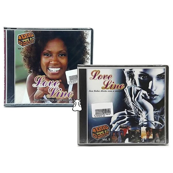2 CDs Love Line 4 e Love Line 5 - Coletâneas - Hm