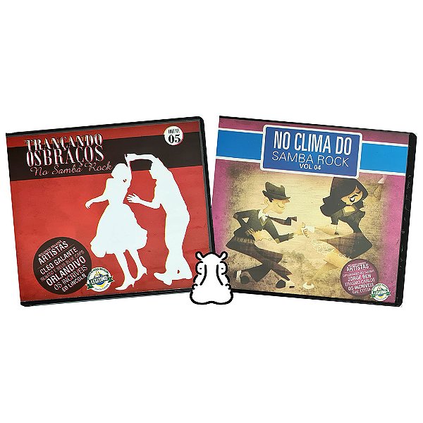 2 CDs Samba Rock - Trançando os Braços - No Clima Samba Rock