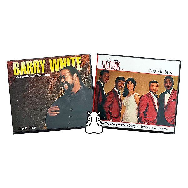 2 CDs Barry White - The Platters - Hm
