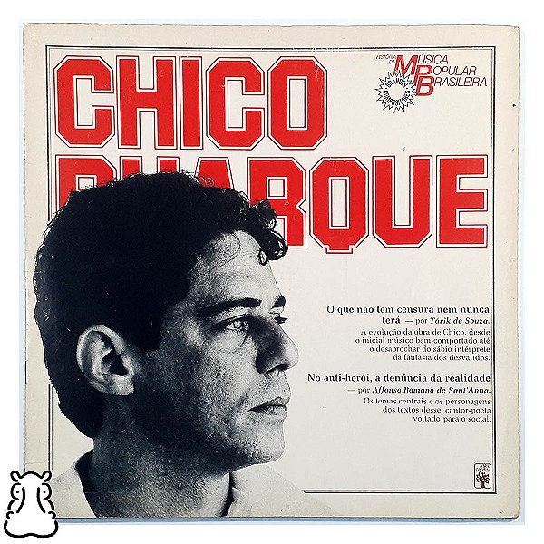 LP Chico Buarque - História da MPB Disco de Vinil 1982 - Hm