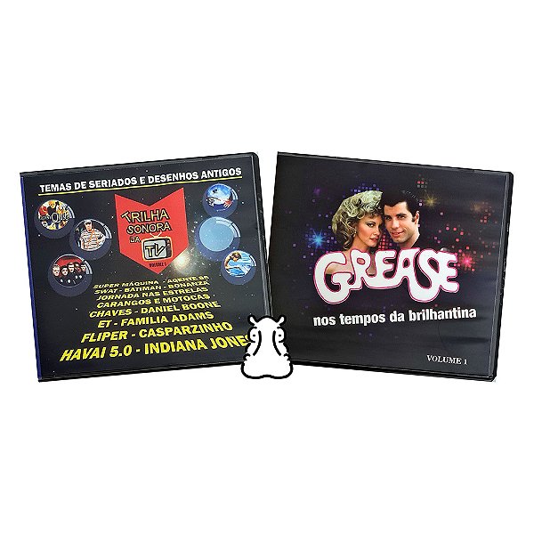 2 CDs Trilha Sonora da TV - Grease - Hm