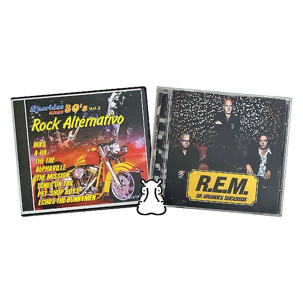 2 CDs REM Grandes Sucessos - Queridos Anos 80 Rock - Hm