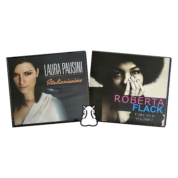2 CDs Laura Pausini Italianissima - Roberta Flack - Hm