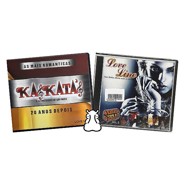 2 CDs Love Line - Kaskatas Mais Românticas - Coletâneas - Hm