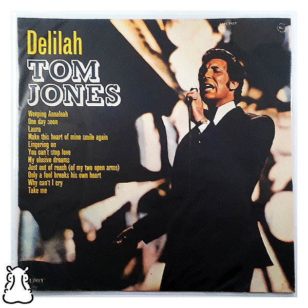 LP Tom Jones - Delilah - Disco de Vinil Mono 1968 - Hm