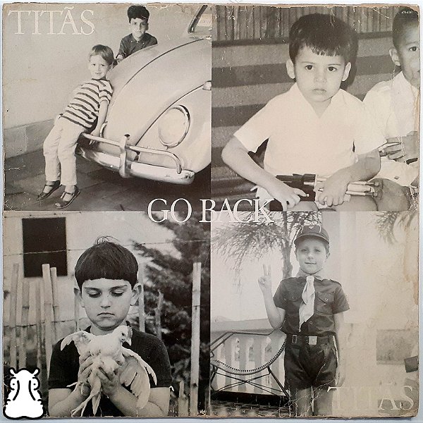 LP Titãs - Go Back - Disco de Vinil 1988 - Hm