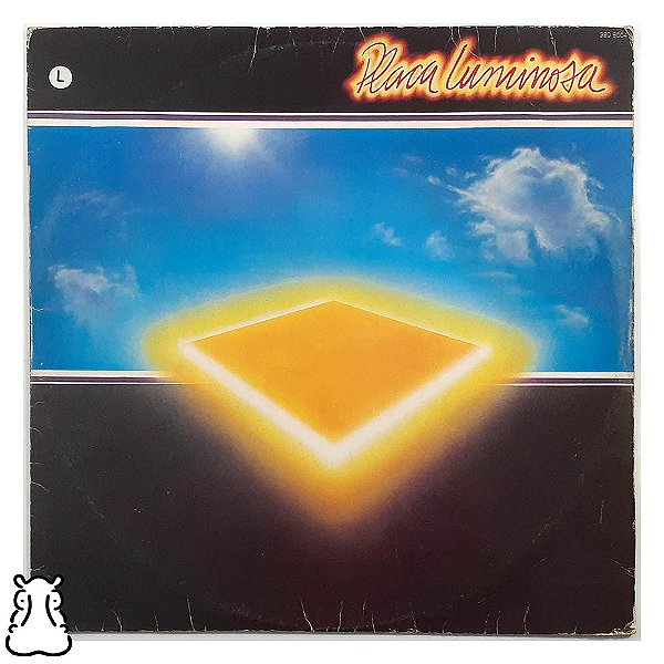 LP Placa Luminosa - Não Dá Mais - Disco de Vinil 1988 - Hm