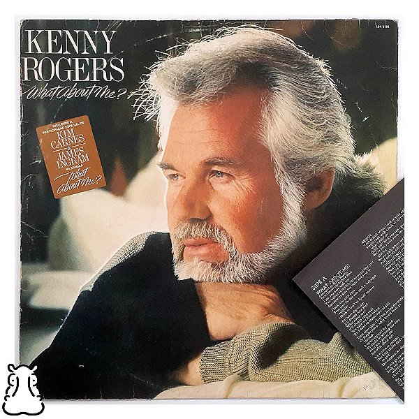LP Kenny Rogers - What About Me? - Vinil 1984 Encarte - Hm