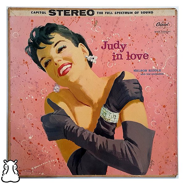 LP Judy Garland Judy Love Vinil Importado 1958 Encarte - Hm