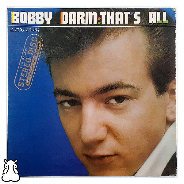 LP Bobby Darin - That's All Dsco Vinil Importado 1959 - Hm