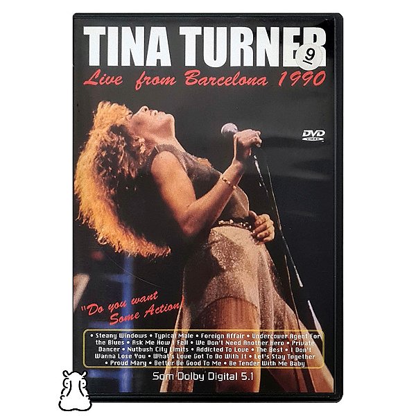 DVD Tina Turner - Live From Barcelona 1990 - Hm