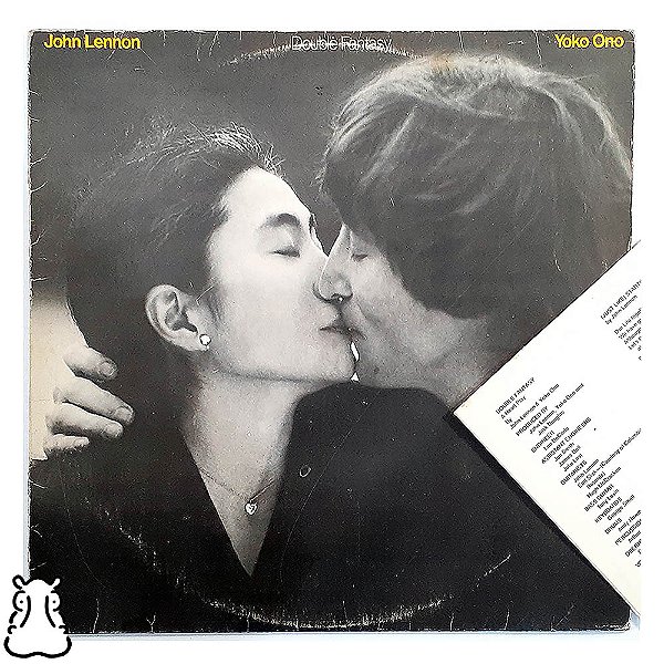 LP John Lennon Yoko Ono Double Fantasy Vinil Encarte - Hm