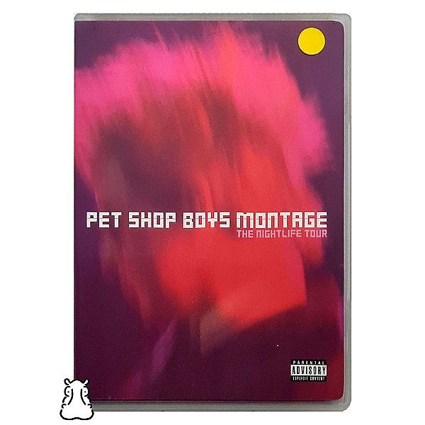 DVD Pet Shop Boys - Montage Nightlife Tour - Importado - Hm