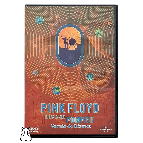DVD Pink Floyd - Live At Pompeii - Versão Do Diretor - Hm