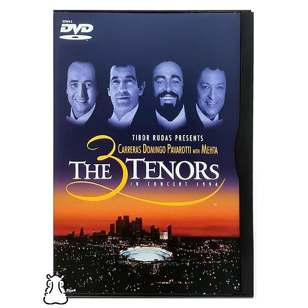 DVD The 3 Tenors 3 Tenores - In Concert 1994 Importado - Hm