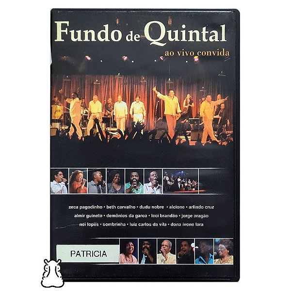 DVD Grupo Fundo de Quintal - Ao Vivo Convida - Hm