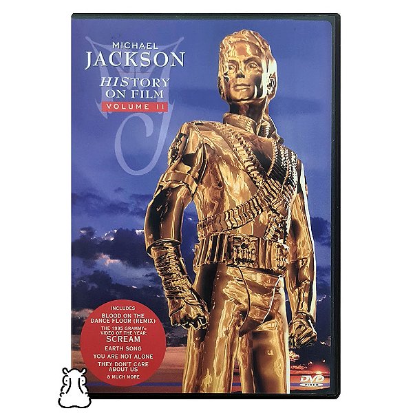 DVD Michael Jackson - HIStory On Film Vol. II Importado - Hm