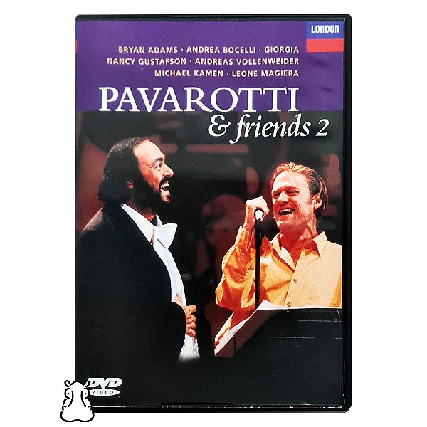DVD Pavarotti & Friends 2 - Importado - Hm