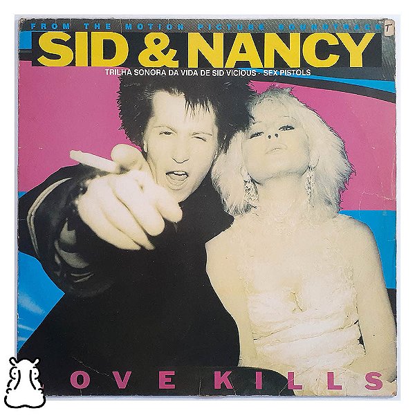LP Trilha Filme - Sid & Nancy: Love Kills - Vinil 1986 - Hm