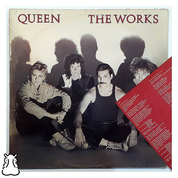LP Queen - The Works - 1984 Disco de Vinil - Encarte - Hm