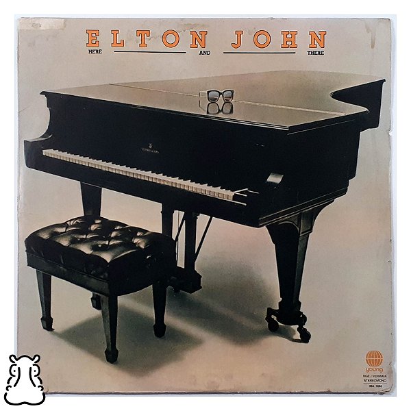 LP Elton John - Here and There - Disco Vinil 1976 Leia - Hm