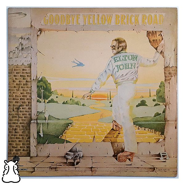 LP Elton John Goodbye Yellow Brick Road Vinil 1973 Leia - Hm