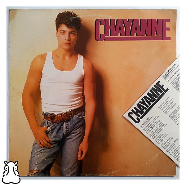LP Chayanne - Teu Pirata Sou Eu - Vinil 1988 Encarte - Hm