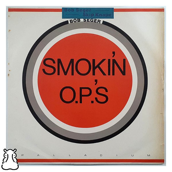 LP Bob Seger - Smokin' O.P.'S - Disco de Vinil 1973 Leia- Hm