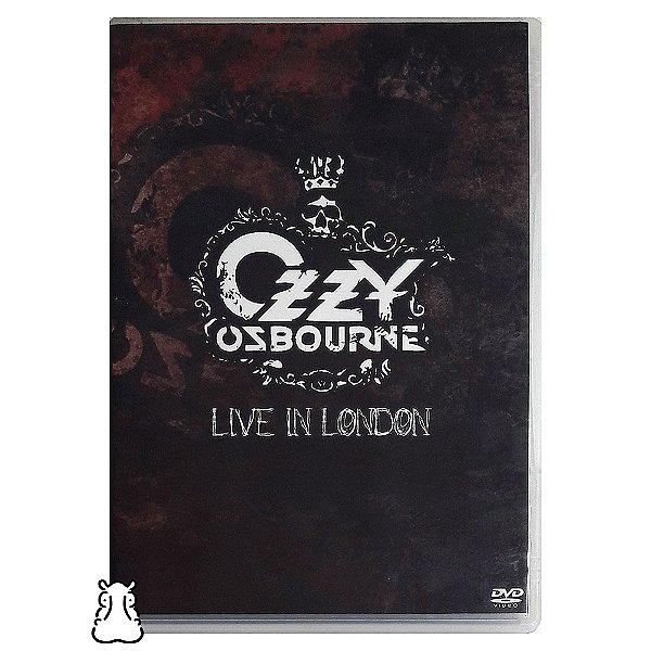 DVD Ozzy Osbourne - Live in London - Hm