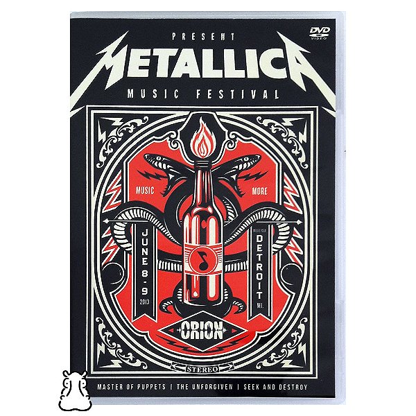 DVD Metallica - Music Orion Festival -  2013 - Hm
